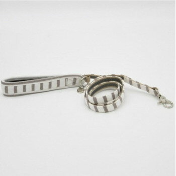 Supplies - （ペット） Gemelli Dog ナチュラルボーダーリーシュ ベージュ M LGW462
