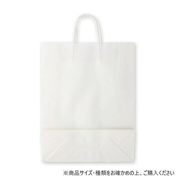 ■北海道・沖縄・離島へのお届けは別途送料を請求させていただきます。 ■製品の仕様・画像・パッケージは、変更される場合があります。 ■当店では在庫をメーカーと共有しており、商品によっては欠品の場合がございます。 　万一、ご注文頂きました商品が欠品の場合はご連絡させていただきます。 ■ご注文確定後のキャンセル不可です。 ■ラッピング（包装）対応不可です。もっとも汎用性の高い、プレーンな白無地の手提げ袋です。縦長のスタンダードサイズになっております。サイズ幅320×マチ115×高410mm個装サイズ：53×32×8cm重量個装重量：2699g素材・材質片艶クラフト紙手紐:PP仕様手紐(丸):白生産国日本 広告文責（ホライズン・03-5843-9512)fk094igrjs