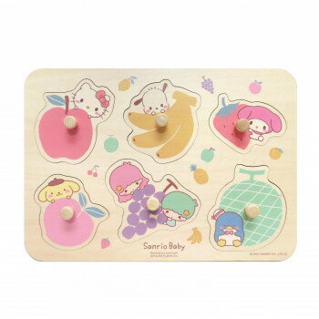 サンリオベビー　フルーツパズル　6ピース　SB02WP
