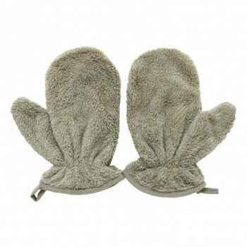Body Towels - 犬飼タオル MIC-PET マイクロファイバーなめらかリッチ ペットミトン グレー