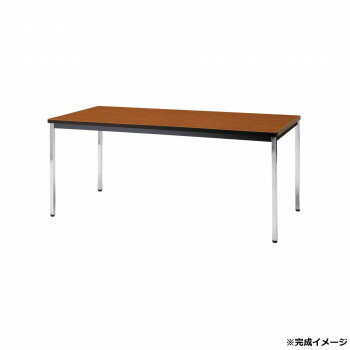 樂天商城 - 藤沢工業(TOKIO)　ミーティングテーブル　TDWS-1890K チーク