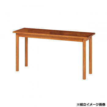 ■北海道・沖縄・離島へのお届けは別途送料を請求させていただきます。 ■製品の仕様・画像・パッケージは、変更される場合があります。 ■当店では在庫をメーカーと共有しており、商品によっては欠品の場合がございます。 　万一、ご注文頂きました商品が欠品の場合はご連絡させていただきます。 ■ご注文確定後のキャンセル不可です。 ■ラッピング（包装）対応不可です。2人並んで座れる、幾何学的な寄木柄が存在感のあるロングデスクです。壁付けのレイアウトはもちろん、ソファ背面への配置もおすすめです。※天然木の為、天板の色・柄には個体差があります。サイズW1300×D400×H680mm個装サイズ：14×142×53cm重量個装重量：15500g素材・材質天板:MDF(21mm厚)・アカシア突板・エッジ天然木・ポリウレタン塗装脚:天然木(ラバーウッドφ45mm)・ポリウレタン塗装仕様組立式耐荷重:天板20kg生産国ベトナム 広告文責（ホライズン・03-5843-9512)fk094igrjs