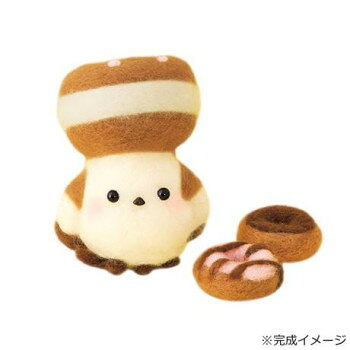 ハマナカ もふもふビレッジ ドーナツぼうしのシマエナガ 441673000 aline-10745014 aline パッケージ画像