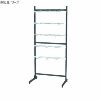 Rakuten - サカエ ラックシステム フックハンガータイプ固定式 892×550×2005mm フック15個付 PLS-20300D