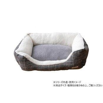 ■北海道・沖縄・離島へのお届けは別途送料を請求させていただきます。 ■製品の仕様・画像・パッケージは、変更される場合があります。 ■当店では在庫をメーカーと共有しており、商品によっては欠品の場合がございます。 　万一、ご注文頂きました商品が欠品の場合はご連絡させていただきます。 ■ご注文確定後のキャンセル不可です。 ■ラッピング（包装）対応不可です。熱を反射するシート入りで、保温効果があるので、冬のお留守番も安心できます。クッション性にも優れた、ふわふわ快適な寝心地です。出入りしやすい入口付きで、型崩れもしにくいです。柔らかくて寝心地の良い本体は、お洒落なツイード柄です。裏面の滑り止め加工で、クッションのズレを防止。※画面上のカラーはご使用ブラウザやモニターの設定により、実物とは若干異なる場合がございます。あらかじめご了承の上、ご注文をお願いいたします。※掲載写真は表記サイズと異なる場合がございます。サイズ40×27cm個装サイズ：41.0×28.0×16.0cm重量個装重量：300g素材・材質表地(ファー部分):ポリエステル100%表地(ボア部分):ポリエステル100%表地(ツイード部分):ポリエステル60%・アクリル20%・レーヨン・毛・綿・ポリウレタン20%中材:ポリエステル100%・ポリエチレン裏地:ポリエステル100%仕様洗濯:不可生産国中国 広告文責（ホライズン・03-5843-9512)fk094igrjs