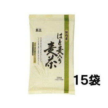 ■北海道・沖縄・離島へのお届けは別途送料を請求させていただきます。 ■製品の仕様・画像・パッケージは、変更される場合があります。 ■当店では在庫をメーカーと共有しており、商品によっては欠品の場合がございます。 　万一、ご注文頂きました商品が欠品の場合はご連絡させていただきます。 ■ご注文確定後のキャンセル不可です。 ■ラッピング（包装）対応不可です。国内産六条大麦と国内産はと麦を使用。香ばしい大麦と自然な甘みのはと麦をバランス良くブレンド。熱風焙煎で香り豊かに煎り上げました。内容量200g(10g×20パック)サイズ個装サイズ：47.5×23×26cm重量個装重量：4800g仕様賞味期間：製造日より540日セット内容15個生産国日本 広告文責（ホライズン・03-5843-9512)原材料名称：混合はと麦茶六条大麦(国内産)、はと麦(国内産)保存方法直射日光を避けて、常温で保存してください。製造（販売）者情報【製造者】川光物産株式会社・茨城工場茨城県常総市坂手町6481-2fk094igrjs