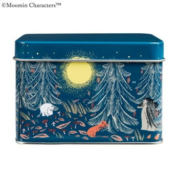 MOOMIN ムーミン ティーバッグ缶 forest blue MNX080158
