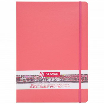 Sketchbook - ターレンス アートクリエーションスケッチブック　コーラルレッド　21×30CM　T9314-313M 441866
