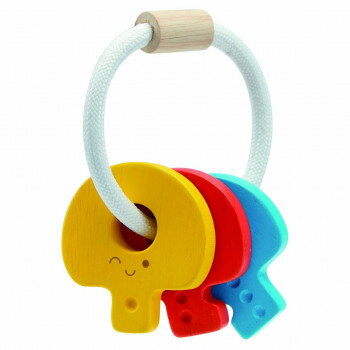 Rattle - 正規輸入品 プラントイ 木製玩具 キーラトル 5217