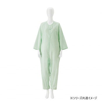 ■北海道・沖縄・離島へのお届けは別途送料を請求させていただきます。 ■製品の仕様・画像・パッケージは、変更される場合があります。 ■当店では在庫をメーカーと共有しており、商品によっては欠品の場合がございます。 　万一、ご注文頂きました商品が欠品の場合はご連絡させていただきます。 ■ご注文確定後のキャンセル不可です。 ■ラッピング（包装）対応不可です。さまざまな症状の方に対応した介護ねまきです。アイデアホックが布で覆われていて表から見えない設計。首元から右足首にかけて開き、股部分も開閉可能です。サイズ個装サイズ：42.3×27.6×3cm重量個装重量：440g素材・材質ポリエステル65%・綿35%仕様洗濯機使用:可【適応サイズ】身長:160〜175cm胸囲:96〜104cmヒップ:92〜100cm生産国中国 広告文責（ホライズン・03-5843-9512)fk094igrjs