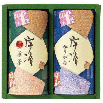 ■北海道・沖縄・離島へのお届けは別途送料を請求させていただきます。 ■製品の仕様・画像・パッケージは、変更される場合があります。 ■当店では在庫をメーカーと共有しており、商品によっては欠品の場合がございます。 　万一、ご注文頂きました商品が欠品の場合はご連絡させていただきます。 ■ご注文確定後のキャンセル不可です。 ■ラッピング（包装）対応不可です。御挨拶や内祝いなど、様々なシーンでお贈り物におすすめです。サイズ個装サイズ：18.5×18×8cm重量個装重量：400g仕様賞味期間：製造日より360日セット内容特選煎茶110gかりがね110g生産国日本 広告文責（ホライズン・03-5843-9512)原材料名称：煎茶・茎茶茶(国産)保存方法高温多湿を避け、移り香にご注意ください。製造（販売）者情報【販売者】浪速茶業株式会社NS神奈川県相模原市南区松ヶ枝町16-10fk094igrjs