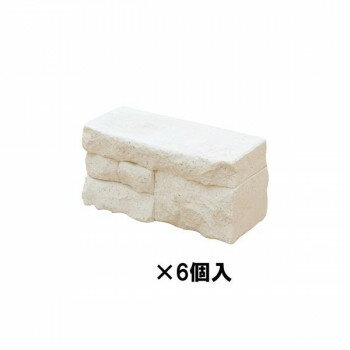 Brick - NXstyle ブリックブロック21 モノホワイト×6個入 BB-21MW6