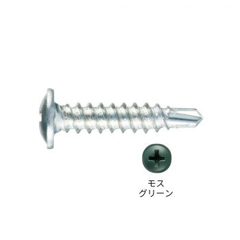 ■北海道・沖縄・離島へのお届けは別途送料を請求させていただきます。 ■製品の仕様・画像・パッケージは、変更される場合があります。 ■当店では在庫をメーカーと共有しており、商品によっては欠品の場合がございます。 　万一、ご注文頂きました商品が欠品の場合はご連絡させていただきます。 ■ご注文確定後のキャンセル不可です。 ■ラッピング（包装）対応不可です。先端ドリル形状でバリが出にくく、頭部径8.0mmで目立ちにくいビス。頭部着色はモスグリーン。※カラーサンプルは印刷により実際の色彩と異なります。※鉄骨下地には使用できません。※クラッチ機構付きのドライバを使用し、適切なトルクで締め付けてください。また、ねじの締めすぎにご注意ください。※施工時には安全めがね、安全保護具等を必ず着用してください。※北海道、沖縄、離島は、別途運賃がかかります。予めご了承ください。※近畿2府4県と三重の一部地域発送の場合は、運送会社の都合上、平日のみの配達となります。(土日祝日の指定は不可)サイズよび径:4mm×全長(ねじ部):20mm(20mm)、頭径:8.0mm個装サイズ：6.5×8.4×9.0cm重量個装重量：800g素材・材質鉄仕様ユニクロ生産国台湾 広告文責（ホライズン・03-5843-9512)fk094igrjs