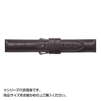 Other - MIMOSA(ミモザ) 時計バンド IT型押ワニ 19mm ダークブラウン (美錠:銀) CIT-B19
