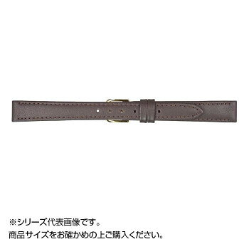 MIMOSA(ミモザ) 時計バンド EMカーフ 10mm ダークブラウン (美錠:銀) CEM-B10