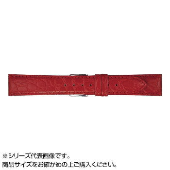 Other - MIMOSA(ミモザ) 時計バンド PRA型押ワニ 18mm レッド (美錠:銀) CPR-R18