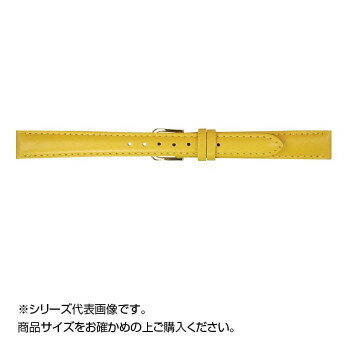 Ladies - MIMOSA(ミモザ) 時計バンド ベビーカーフKC 13mm イエロー (美錠:金) CKC-Y13