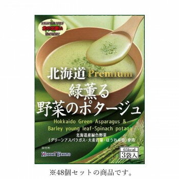 Side Dish, Ingredients - 北海大和 北海道緑薫る野菜のポタージュ 48g(16g×3袋)×48
