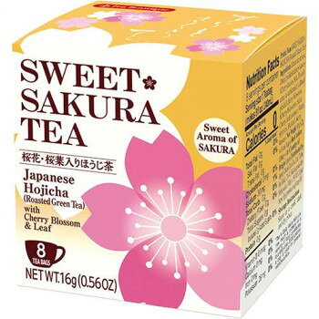 ■北海道・沖縄・離島へのお届けは別途送料を請求させていただきます。 ■製品の仕様・画像・パッケージは、変更される場合があります。 ■当店では在庫をメーカーと共有しており、商品によっては欠品の場合がございます。 　万一、ご注文頂きました商品が欠品の場合はご連絡させていただきます。 ■ご注文確定後のキャンセル不可です。 ■ラッピング（包装）対応不可です。桜花・桜葉入りのほうじ茶です。※桜花と桜葉は塩抜きをしています。※熱湯の取り扱いには十分ご注意ください。※開封後はお早めにお召し上がりください。内容量16g(2g×8袋)サイズ個装サイズ：26×17×17cm重量個装重量：600g仕様賞味期間：製造日より730日セット内容12セット生産国日本 広告文責（ホライズン・03-5843-9512)栄養成分1ティーバッグ(2g)茶葉あたりエネルギー:7kcalたんぱく質:0.4g脂質:0.04g炭水化物:1.2g食塩相当量:0.09g原材料名称：桜ほうじ茶茶(日本)、乾燥塩漬桜葉(桜葉、食塩)、乾燥塩漬桜花(桜花、食塩)、桜葉エキス(塩漬桜葉)/酒精、焼ミョウバン保存方法直射日光、高温多湿を避けて常温で保存してください。製造（販売）者情報日本緑茶センター株式会社東京都渋谷区桜丘町24-4東武富士ビルfk094igrjs