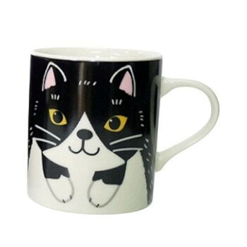 Mug Cup - のあぷらす　ARK アニマルマグ ハチワレ 　BE001