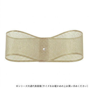 ■北海道・沖縄・離島へのお届けは別途送料を請求させていただきます。 ■製品の仕様・画像・パッケージは、変更される場合があります。 ■当店では在庫をメーカーと共有しており、商品によっては欠品の場合がございます。 　万一、ご注文頂きました商品が欠品の場合はご連絡させていただきます。 ■ご注文確定後のキャンセル不可です。 ■ラッピング（包装）対応不可です。固仕上げのハリのあるオーガンジーリボンです。サイズ12mm×30m個装サイズ：12×12×2cm重量個装重量：40g素材・材質ナイロン生産国日本 広告文責（ホライズン・03-5843-9512)fk094igrjs