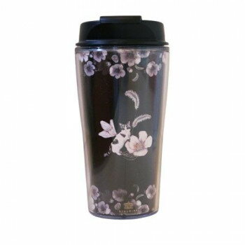 とことこサーカス タンブラー 猫/ネコ 「ashita donna hi? マイホリディ (ブラック)」 KT-TB-007