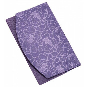 Ceremonial Crepe Cloths - 金封ふくさ ローズジャガード ラベンダー 816400J800042