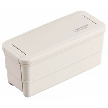 Rakuten - オーエスケー コンフォータブル ランチボックス二段(仕切付) グレー PCW-650D
