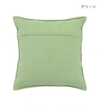 クッションカバー マクラメ コネクト グリーン 14222883276 [2]