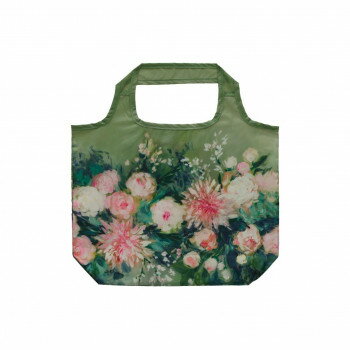 Tote Bag Type - アーチストブルームシリーズ　エコバッグ(Mサイズ)　ジュリアプリントン「ロマンチックランデブーフローラルズ」　AB-00807