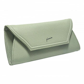 A, E, O, V - Pisoraro(ピソラロ) pastel 薄マチ長財布 グリーン PR223