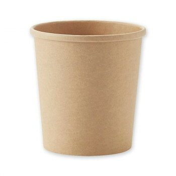 シモジマ HEIKO(ヘイコー) 004500003 未晒フードカップ 460ml 25個入