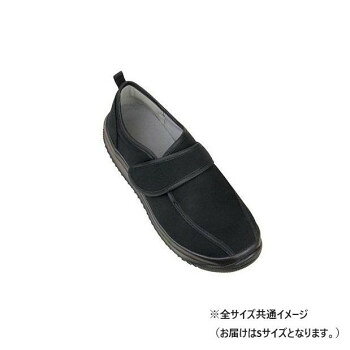 ■北海道・沖縄・離島へのお届けは別途送料を請求させていただきます。 ■製品の仕様・画像・パッケージは、変更される場合があります。 ■当店では在庫をメーカーと共有しており、商品によっては欠品の場合がございます。 　万一、ご注文頂きました商品が欠品の場合はご連絡させていただきます。 ■ご注文確定後のキャンセル不可です。 ■ラッピング（包装）対応不可です。楽に履けるスリット入り。足の状態に合わせて、面ファスナーで調整できます。つま先と踵を反り上げているのでつまずきにくく、着地や蹴り出しがスムーズです。軽量でクッション性のあるソールで、足への負担を軽減します。底面ゲージを広くとっているため安定感があります。幅の広い5Eサイズで履き心地ゆったりです。※各寸法、重量は参考数値です。サイズ個装サイズ：30×19×11cm重量380g(両足)個装重量：525g素材・材質甲皮:合成繊維、底材:合成底仕様S:22.0〜22.5cm生産国中国 広告文責（ホライズン・03-5843-9512)fk094igrjs