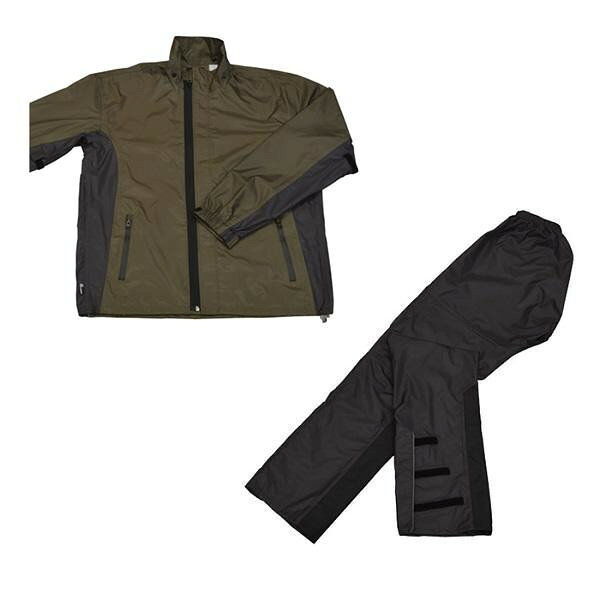 Rain Wear - リード工業 LEAD スリムレインスーツ オリーブグリーン LLサイズ RW-054B