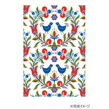 ■北海道・沖縄・離島へのお届けは別途送料を請求させていただきます。 ■製品の仕様・画像・パッケージは、変更される場合があります。 ■当店では在庫をメーカーと共有しており、商品によっては欠品の場合がございます。 　万一、ご注文頂きました商品が欠品の場合はご連絡させていただきます。 ■ご注文確定後のキャンセル不可です。 ■ラッピング（包装）対応不可です。ワンポイントで取り入れる北欧スタイルです。※画面表示のため、実物の色と多少異なることをご了承下さい。※フック吊り下げ型パッケージ入りです。※この商品にはノリ・スポンジを同梱しておりません。サイズ個装サイズ：11.5×6.4×2.9cm重量個装重量：30g仕様ピース数:120ピース仕上がりサイズ:14.7×10cm対応パネル:ポストカードサイズギミック:クロスタッチ、小さなピース生産国日本 広告文責（ホライズン・03-5843-9512)fk094igrjs