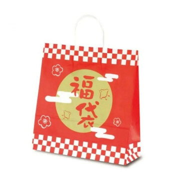 ■北海道・沖縄・離島へのお届けは別途送料を請求させていただきます。 ■製品の仕様・画像・パッケージは、変更される場合があります。 ■当店では在庫をメーカーと共有しており、商品によっては欠品の場合がございます。 　万一、ご注文頂きました商品が欠品の場合はご連絡させていただきます。 ■ご注文確定後のキャンセル不可です。 ■ラッピング（包装）対応不可です。初売りを盛り上げてくれること間違いなしのふくまるは、金色のサークルとメリハリある市松模様の組み合わせが人目を惹きつけます。サイズ巾320×マチ110×丈330mm個装サイズ：32×11×33cm重量個装重量：500g素材・材質片艶セット内容50枚生産国日本 広告文責（ホライズン・03-5843-9512)fk094igrjs