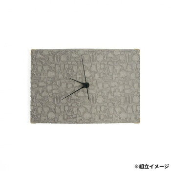 Watches - 志成販売 越前和紙 壁掛時計 グレー F161365GY