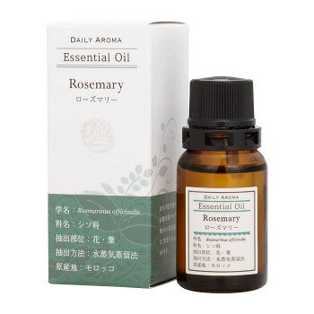 Other - デイリーアロマジャパン　エッセンシャルオイル　ラージ　ローズマリー　10ml　13931