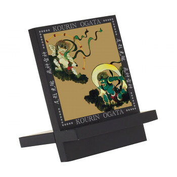 ユーパワー 名画木製イーゼルアート 尾形光琳「風神雷神」 EA-00818