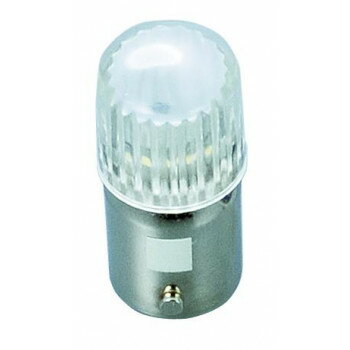 Light Valves - M＆Hマツシマ Lビーム(1個) 12v BA9S ホワイトLED 集光キャップタイプ L702 WH