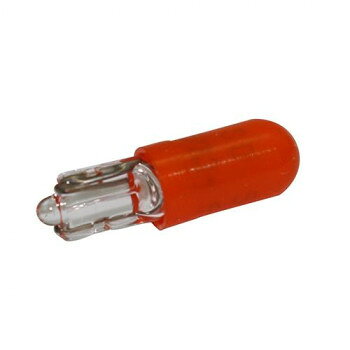 Light Valves - M＆Hマツシマ　白熱電球(1個入) 12v2.3w T5WB 小 オレンジ 1PWB114S OR