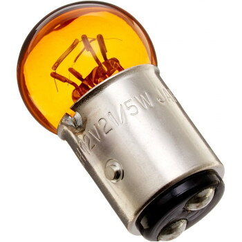M＆Hマツシマ 白熱電球(1個入) 12v21/5w G18 BAY15D オレンジ 1P5407 OR