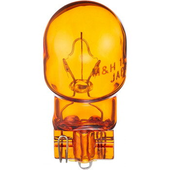 Light Valves - M＆Hマツシマ 白熱電球(2個入) 12v10w T13WB 中 オレンジ AWB18A OR
