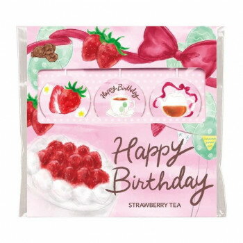 Other - 陶和 ミート＆グリート ティーバッグ Happy Birthday (ストロベリー) (3杯分 × 16個 )　48個入り 12480