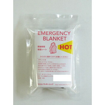■北海道・沖縄・離島へのお届けは別途送料を請求させていただきます。 ■製品の仕様・画像・パッケージは、変更される場合があります。 ■当店では在庫をメーカーと共有しており、商品によっては欠品の場合がございます。 　万一、ご注文頂きました商品が欠品の場合はご連絡させていただきます。 ■ご注文確定後のキャンセル不可です。 ■ラッピング（包装）対応不可です。かさばらない手のひらサイズなので備蓄にも最適です。体に巻き付けることで熱放射を反射し体温低下を防ぎます。夜の急な冷え込みにも安心です。非常時の毛布代わりになります。防湿対策としてバリアパッケージ&乾燥剤を同梱しています。サイズ約1300×2100mm個装サイズ：11.2×8.2×3.4cm重量約50g個装重量：100g素材・材質アルミ蒸着ポリエステルセット内容2個入生産国中国 広告文責（ホライズン・03-5843-9512)fk094igrjs