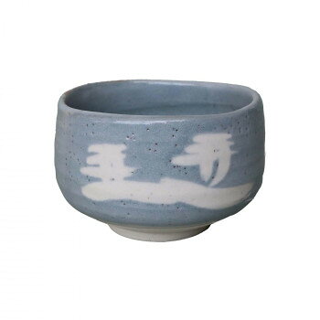 清風 鼠志野山水 抹茶碗 簡易箱 MW88-C02K