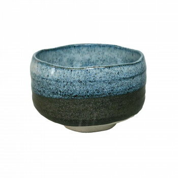 Matcha Bowls - 清風 青うのふ掛け分け 抹茶碗 簡易箱 MW88-F02K