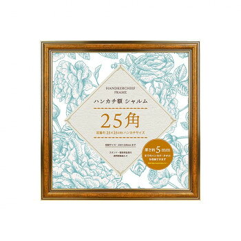 ■北海道・沖縄・離島へのお届けは別途送料を請求させていただきます。 ■製品の仕様・画像・パッケージは、変更される場合があります。 ■当店では在庫をメーカーと共有しており、商品によっては欠品の場合がございます。 　万一、ご注文頂きました商品が欠品の場合はご連絡させていただきます。 ■ご注文確定後のキャンセル不可です。 ■ラッピング（包装）対応不可です。お気に入りのハンカチや厚みのある物をンテリアとして飾れるフレームです。※ハンカチの厚みは5mmまで収納可能サイズ外寸:280×280mm個装サイズ：2.5×29.5×29.5cm重量360g個装重量：470g素材・材質本体:樹脂製、面材:樹脂仕様縦のみ・掛け置き(兼用)内寸:250×250mm付属品壁掛用金具・スタンド・吊ひも生産国ベトナム 広告文責（ホライズン・03-5843-9512)fk094igrjs