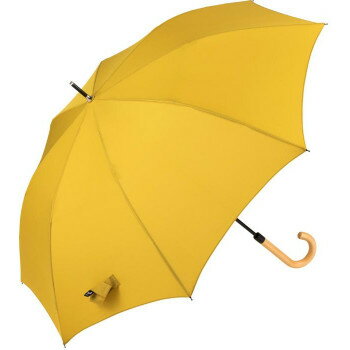 Umbrella - 長傘 63cm スムースジャンプ/プレーンカラー D-631121 イエロー