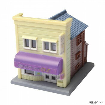 商店A ベージュ/紫 S039-2